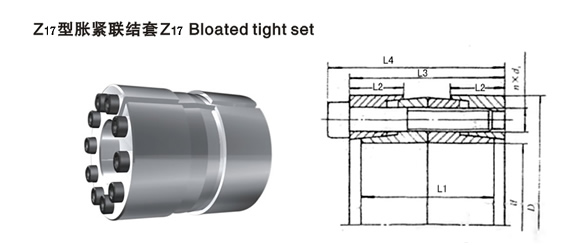 Z17型胀紧联络套