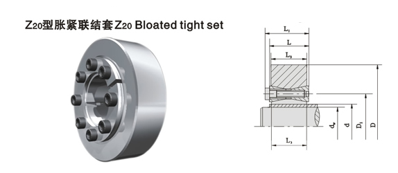 Z20型胀紧联络套申明